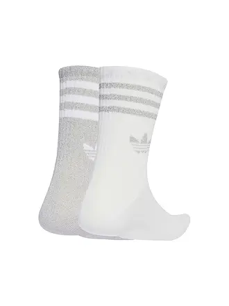 ADIDAS ORIGINALS | Socken §S GLITTER 2er Pkg. blupnk/white | silber